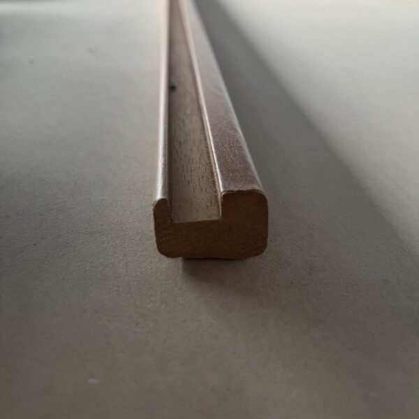 Leiste Holz Massivholz Mahagoni beschichtet 1,90 Meter