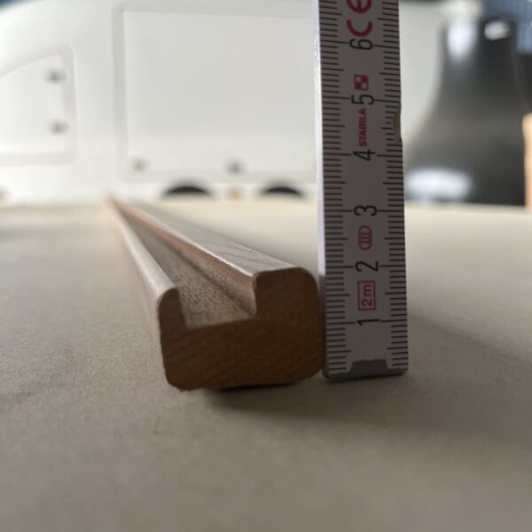 Leiste Holz Massivholz Mahagoni beschichtet 1,90 Meter