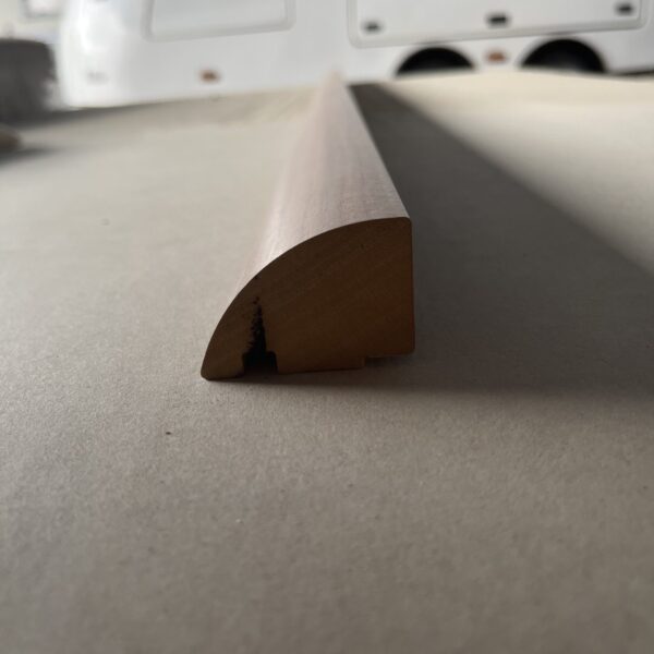 Leiste Holz Massivholz Mahagoni beschichtet 1,90 Meter