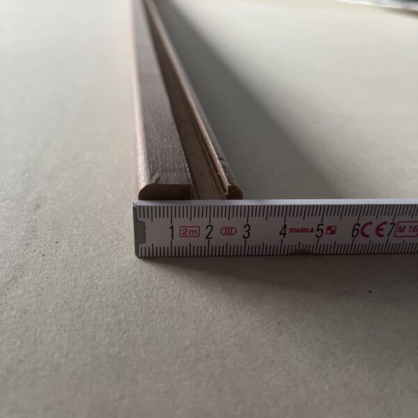 Leiste Holz Massivholz Mahagoni beschichtet 1,90 Meter