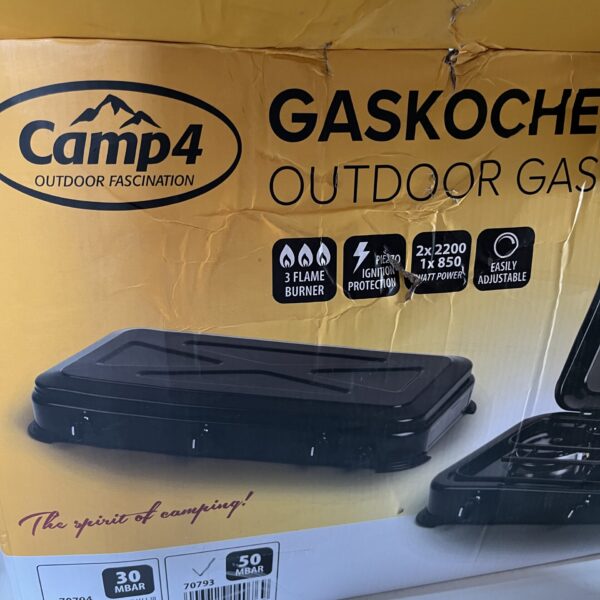 Camp4 Gaskocher Mary 3 flammig