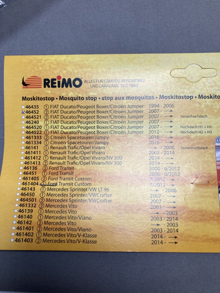 Reimo Moskitostop 46452 neu – Bild 7