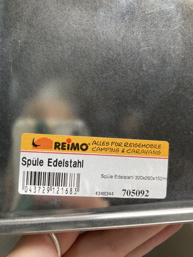 Reimo Spüle Edelstahl 320x260x150 mm Art.-Nr.: 705092 neu – Bild 6