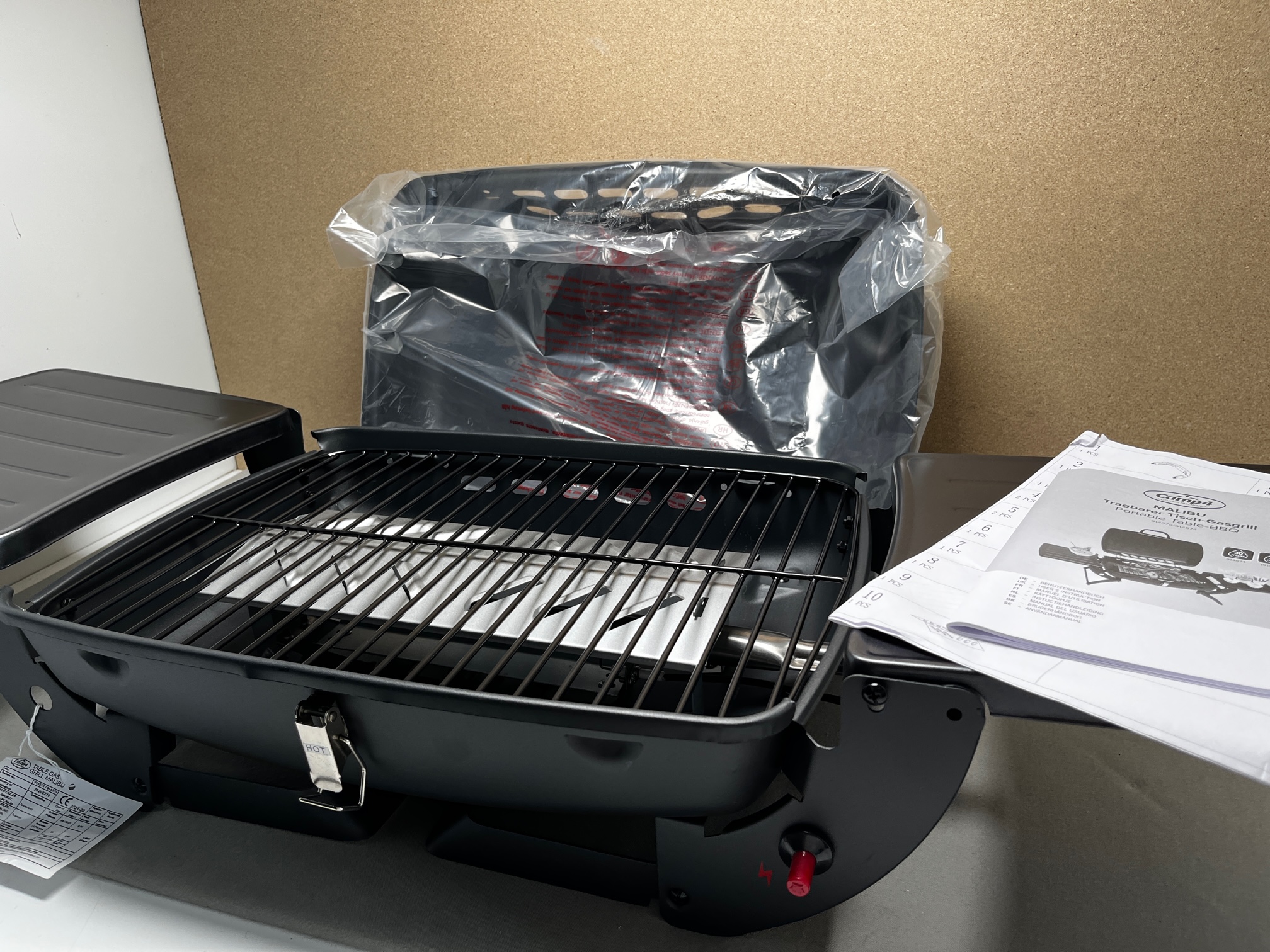 Camp4 Tischgrill Malibu 914574 50 MBAR – Bild 4