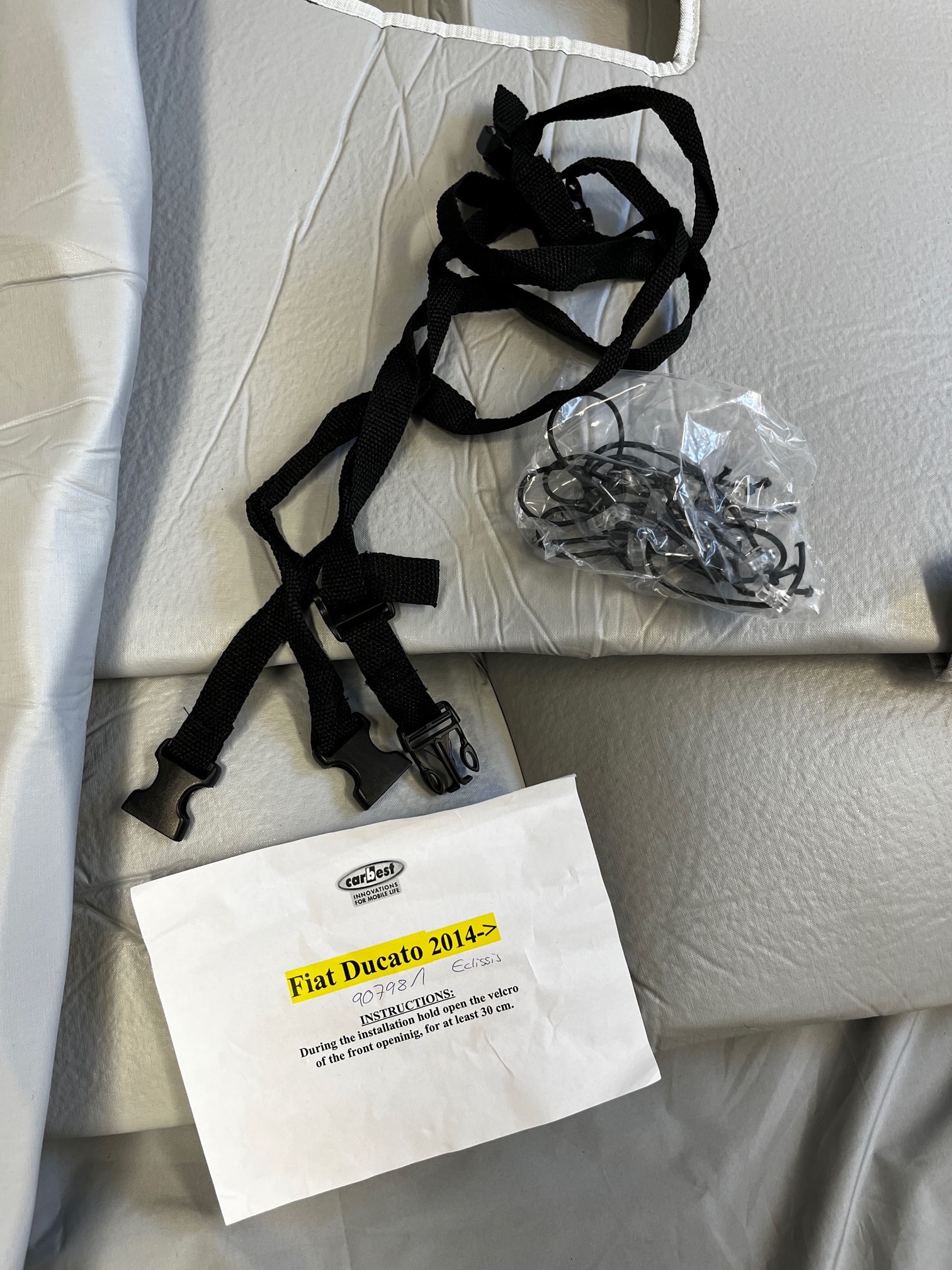 Carbest Frontabdeckung Thermomatte außen Fiat Ducato ab Bj. 2014 – Bild 2