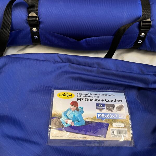 Camp4 M7 Selbstaufblasende Liegematte 198x63x7 cm