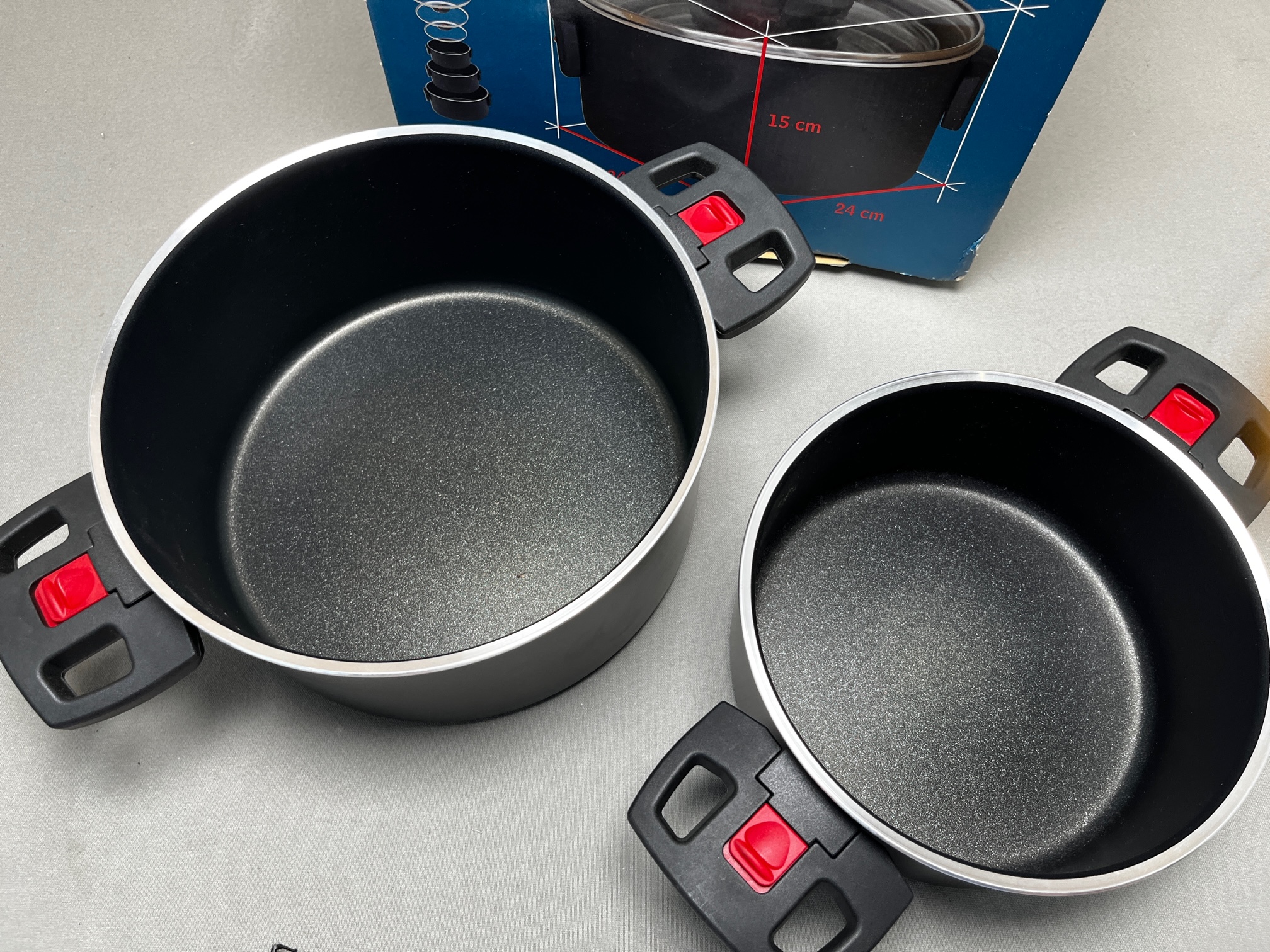 Ballarini Topfset Click & Cook Töpfe – Bild 2