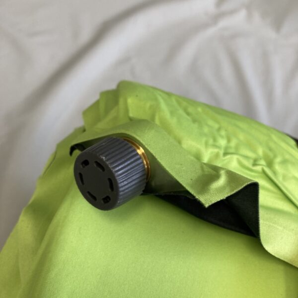 Camp4 Isomatte M12 New Comfort 198x76x12cm Art.-Nr.:930554 schwarz/lime