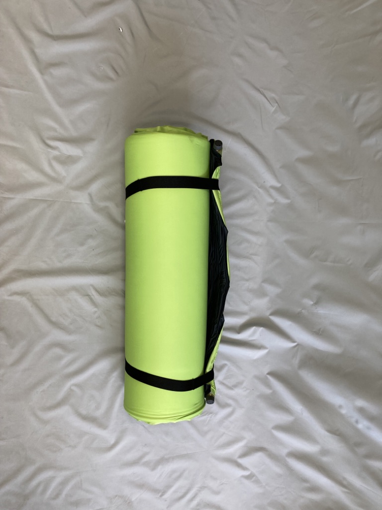 Camp4 Isomatte M12 New Comfort 198x76x12cm Art.-Nr.:930554 schwarz/lime