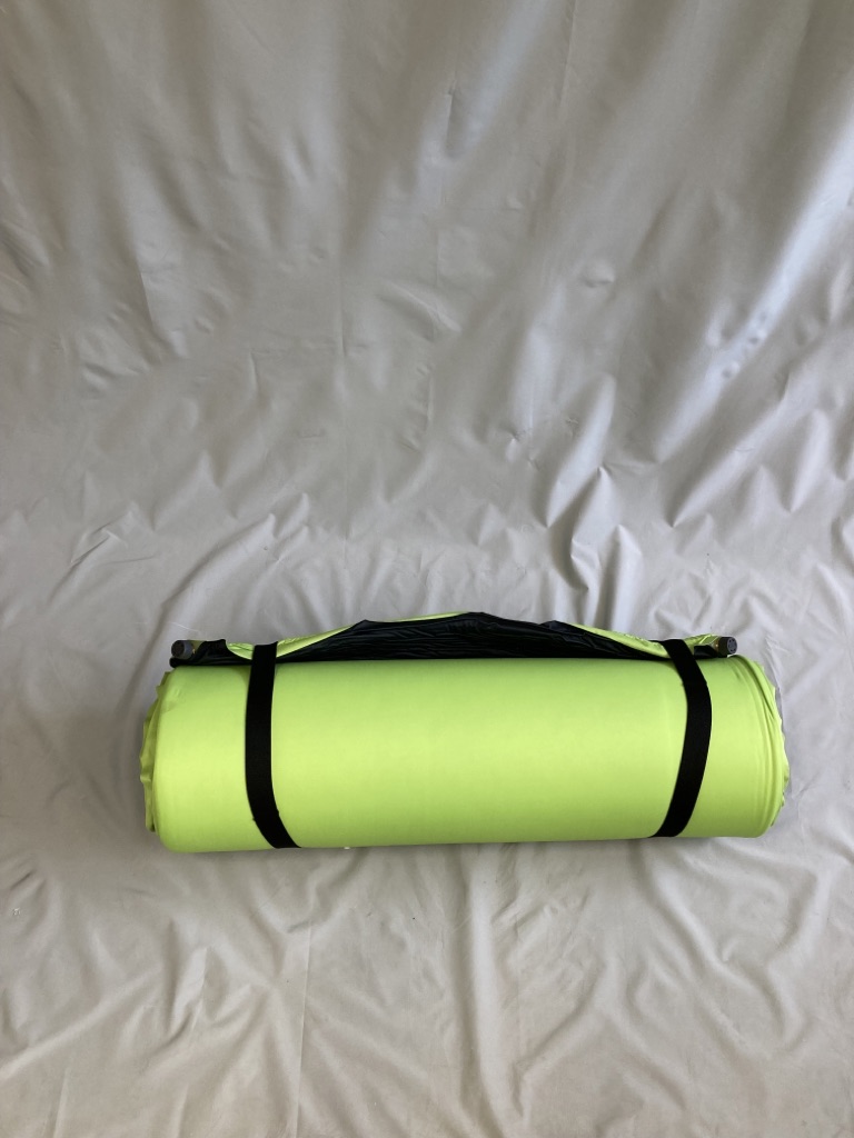 Camp4 Isomatte M12 New Comfort 198x76x12cm Art.-Nr.:930554 schwarz/lime