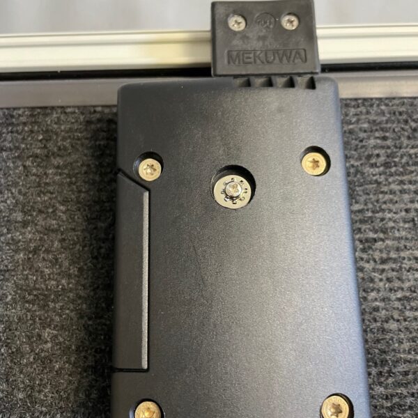 Serviceklappe Klappenrahmen, 950 x 370 mm, weiß Alu pulverbeschichtet