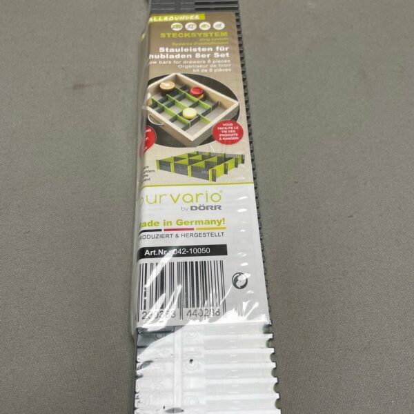 Stauleisten für Schubladen, 8er Set , Purvario