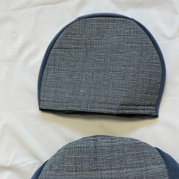 Schonbezug für Wohnmobilsitze, Universal blau / grau