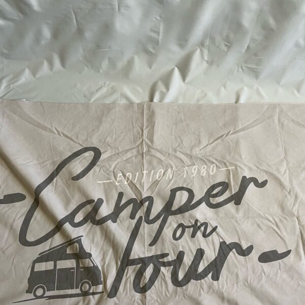 Mikrofaser Strandtuch in grau, Holiday Travel, 200 x 80 cm