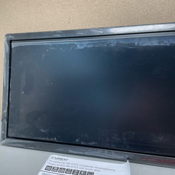 Ausstellfenster RW Style mit getönter Acrylverglasung, Carbest, 700 x 300 cm
