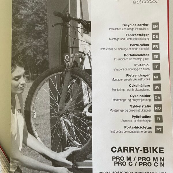 Fiamma Carry Bike Pro C Fahrradträger für Wohnmobil