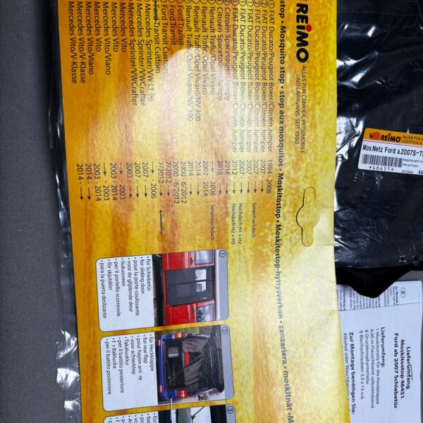 Reimo Moskitostop 46451 Ford Transit 2000-6/2012