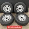 4 x Michelin Agilis Camping Komplettrad , 225/75 R16 CP 116 Q, M+S ET 68 Fiat Ducato DOT 2022