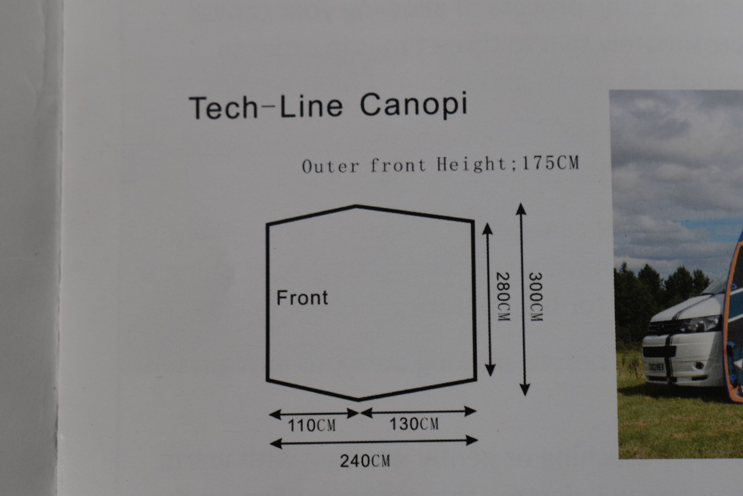 Outdoor Revolution Highline Canopi Vorzelt – Bild 8