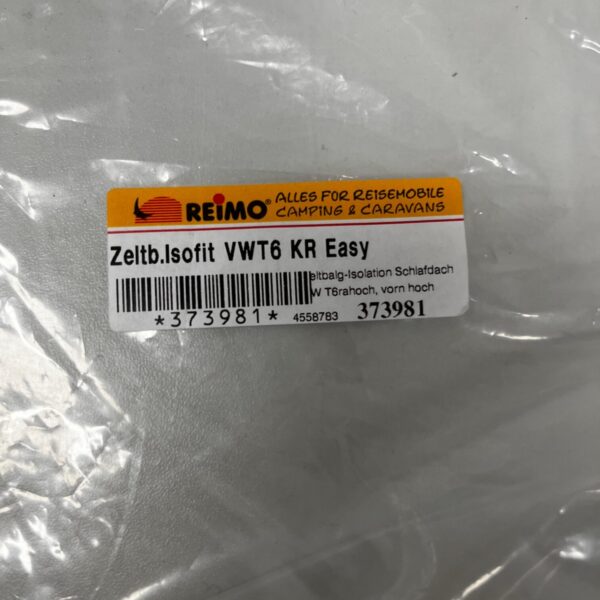Reimo VW T6 KR Easy Isofit Faltdach Isolation