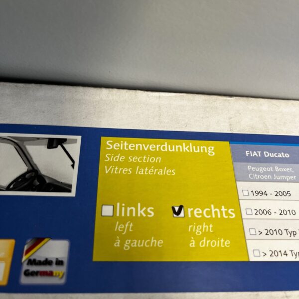 Remis Remifront Verdunklungslösung Fahrerkabine Sprinter/VW Crafter >2006 links