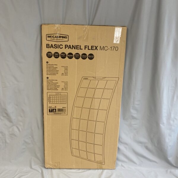 Mc Camping Basic Panel Flex Mc-170 170 Watt Solarplatte