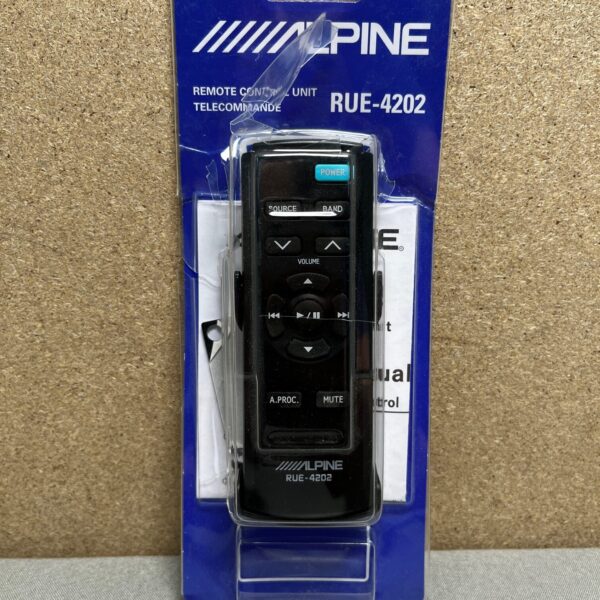 Alpine Fernbedienung RUE-4202 mit Wandhalterung