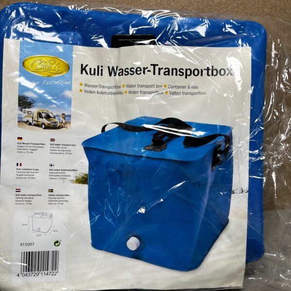 Camp4 Kuli Wasser-Transportbox 33x33x30 25 Liter
