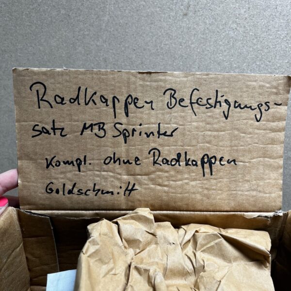 Goldschmitt Radkappen Befestigungssatz MB Sprinter