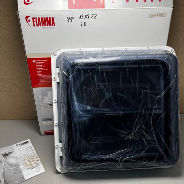 Fiamma Turbo Vent Premium Chrystal Dachhaube mit 12V Motor