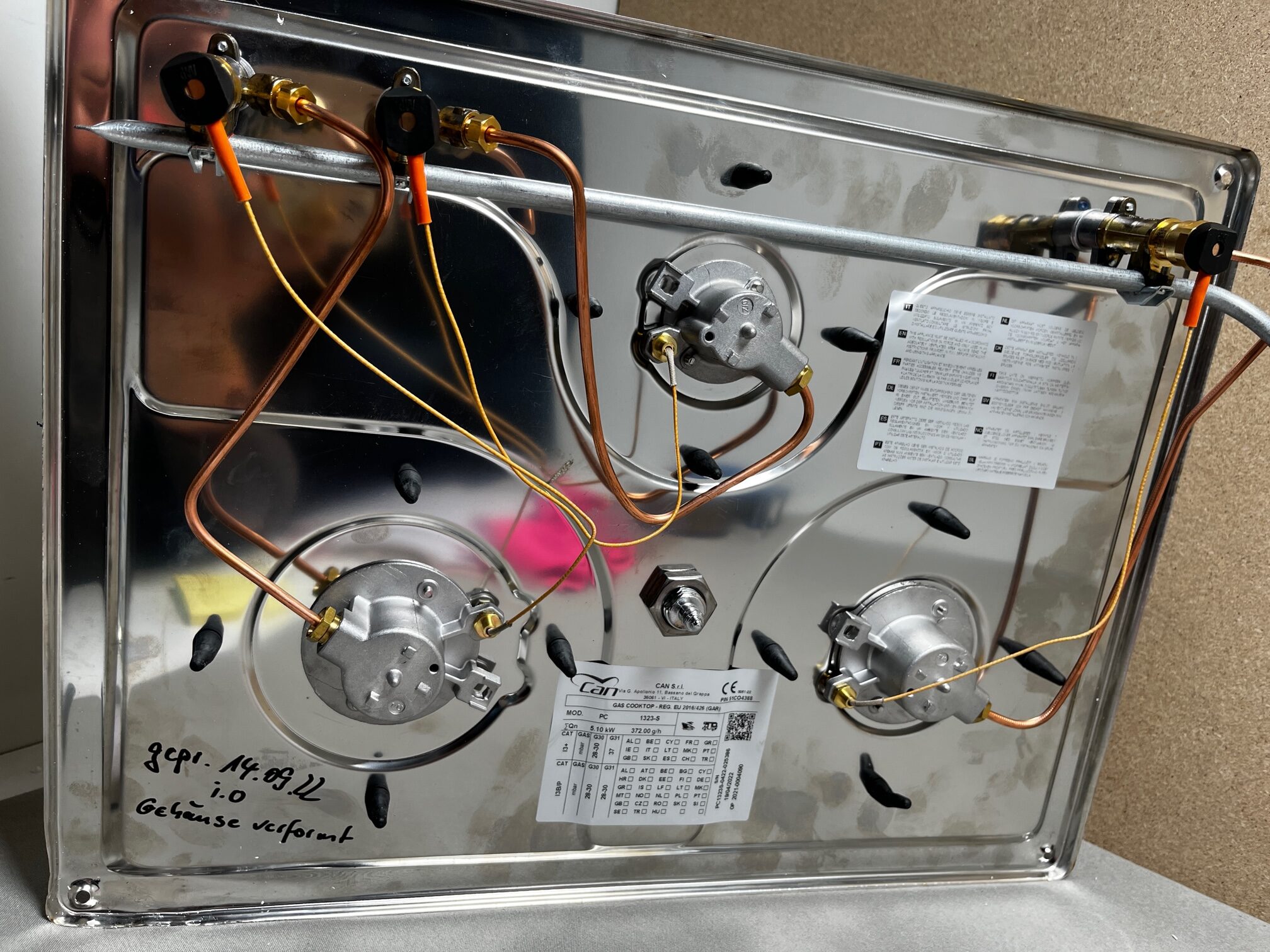 Can Gas Einbaukochfeld PC 1323-S