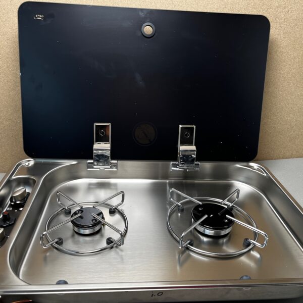 Can Gas Einbaukochfeld FC 1336-P 2-flammig 530x340mm