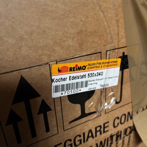 Can Gas Einbaukochfeld FC 1336-P 2-flammig 530x340mm