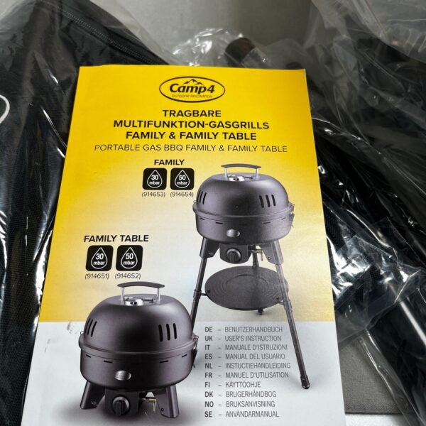Carbest tragbarer Multifunktionsgrill Stand-Gasgrill Family