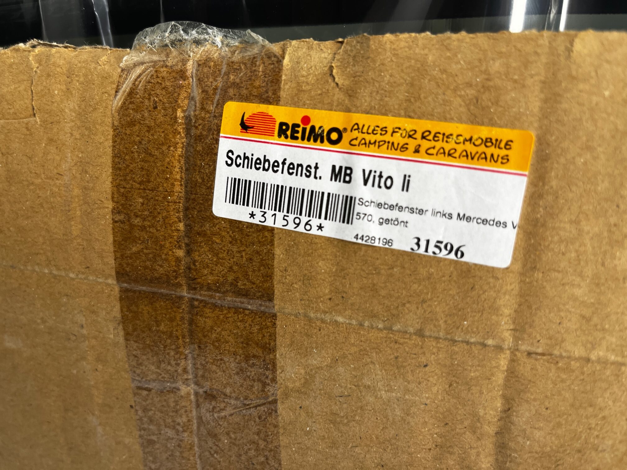 Carbest getöntes Schiebefenster Mercedes Benz Vito ab Bj. 2015 Beifahrerseite vorne 1100x570