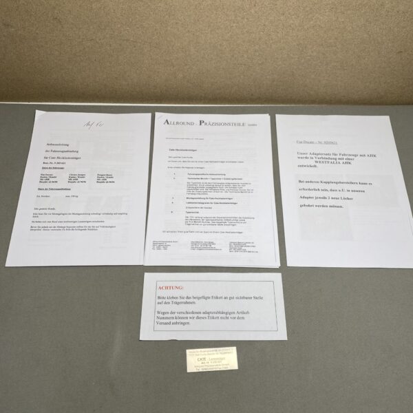 CATE Hecklastenträger 9205621 Fiat Ducato