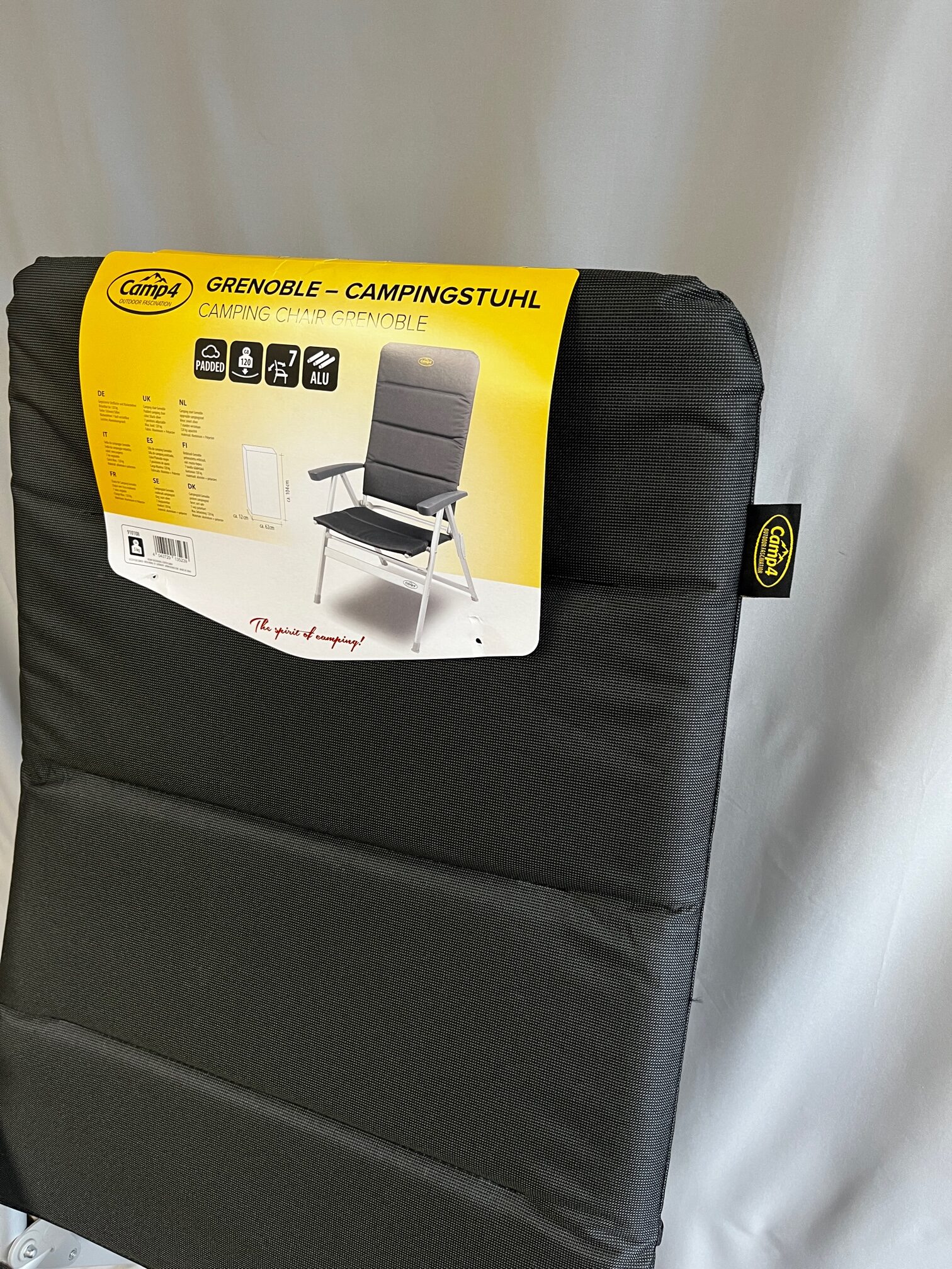 Camp4 Grenoble Alu Campingstuhl