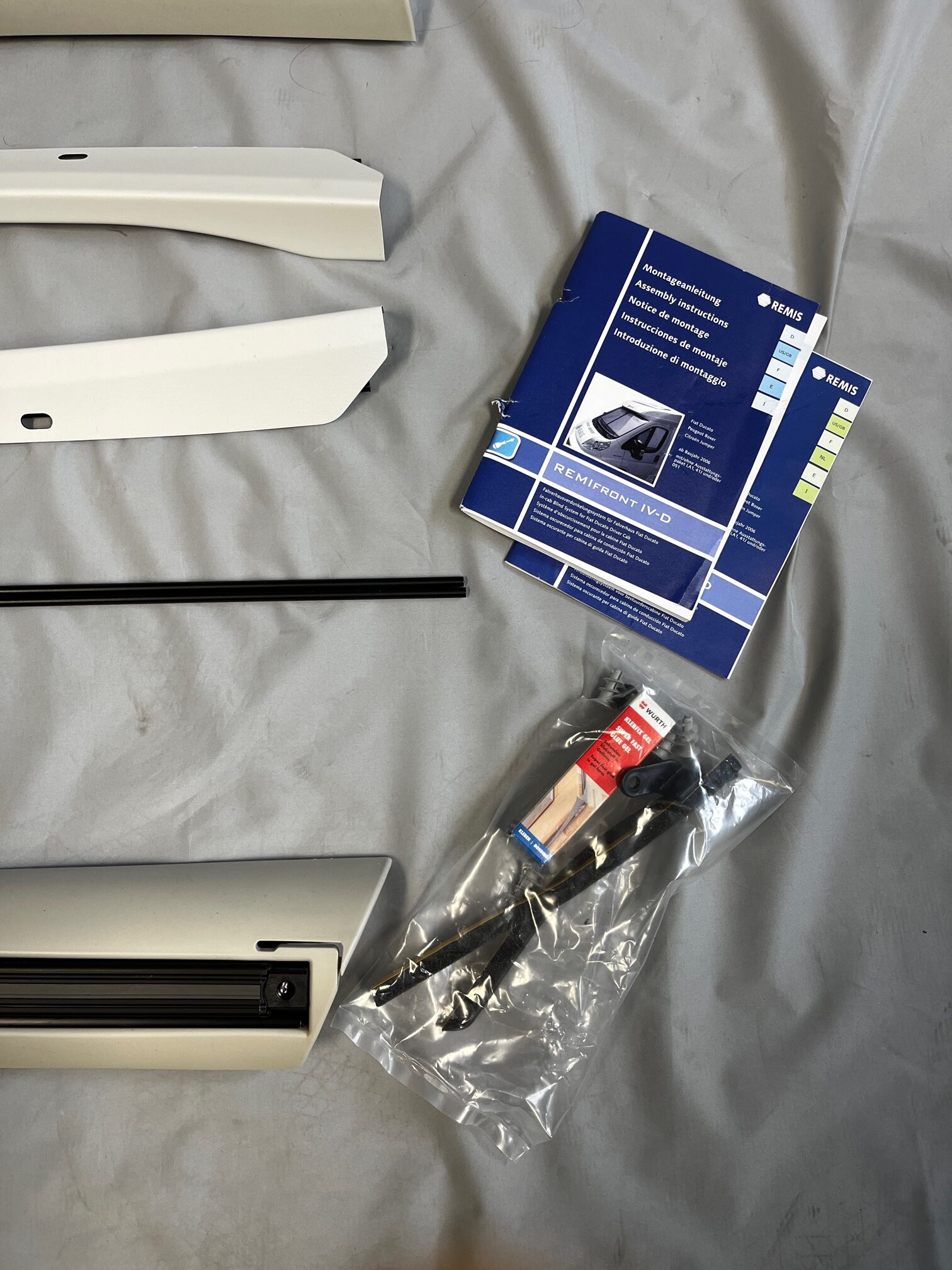 Remis Remifront Verdunklungslösung Fahrerkabine Fiat Ducato >2014 Typ X290