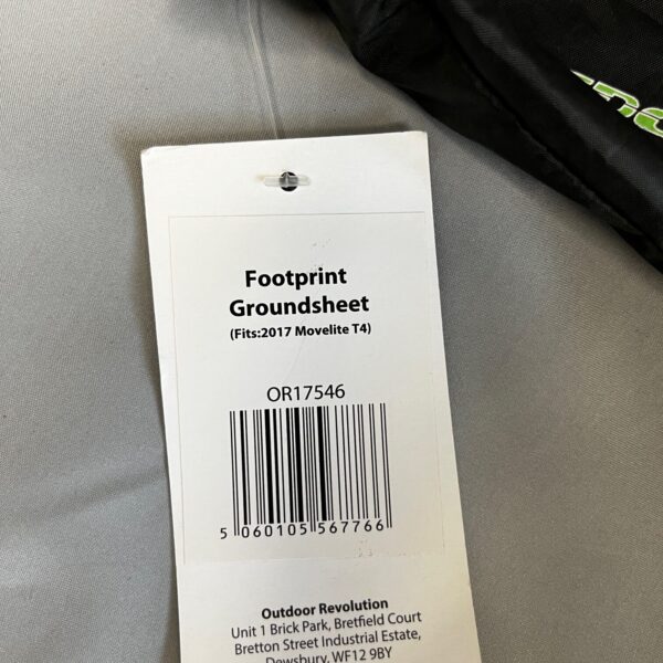 Outdoor Revolution Bodenplane Footprint Groundsheet Movelite T4
