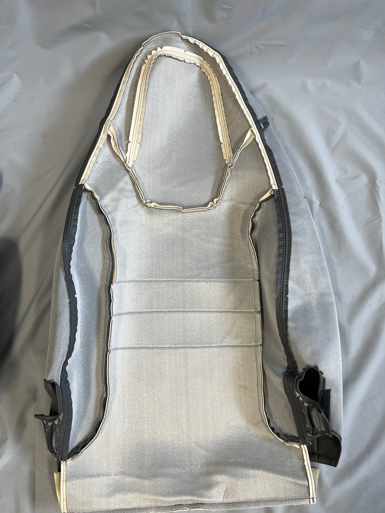 Reimo Sitzbezug Schonbezug für Fiat Ducato ab 2014 grau/beige