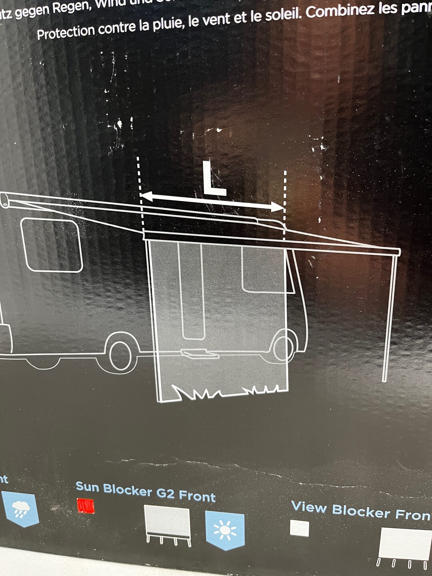 Reimo Armlehnenbezug rechts Kunstleder Ducato 250 beige 592353