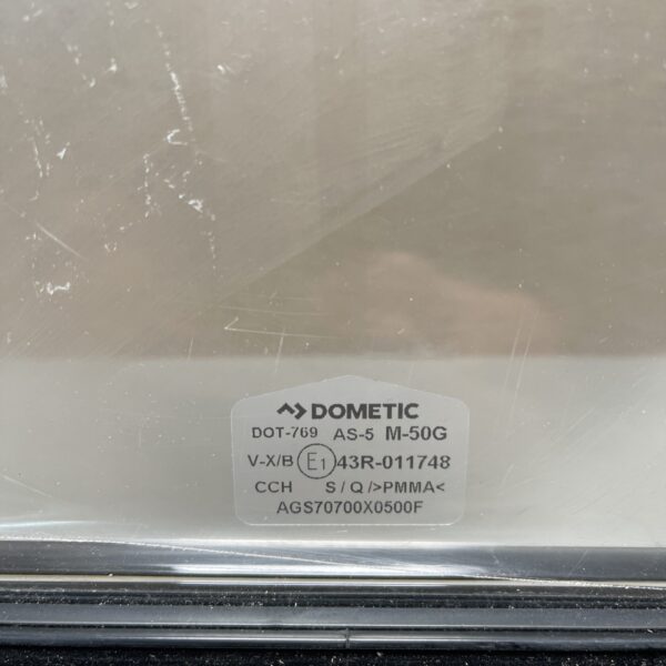 Dometic Schiebefenster 700x500mm schwarz