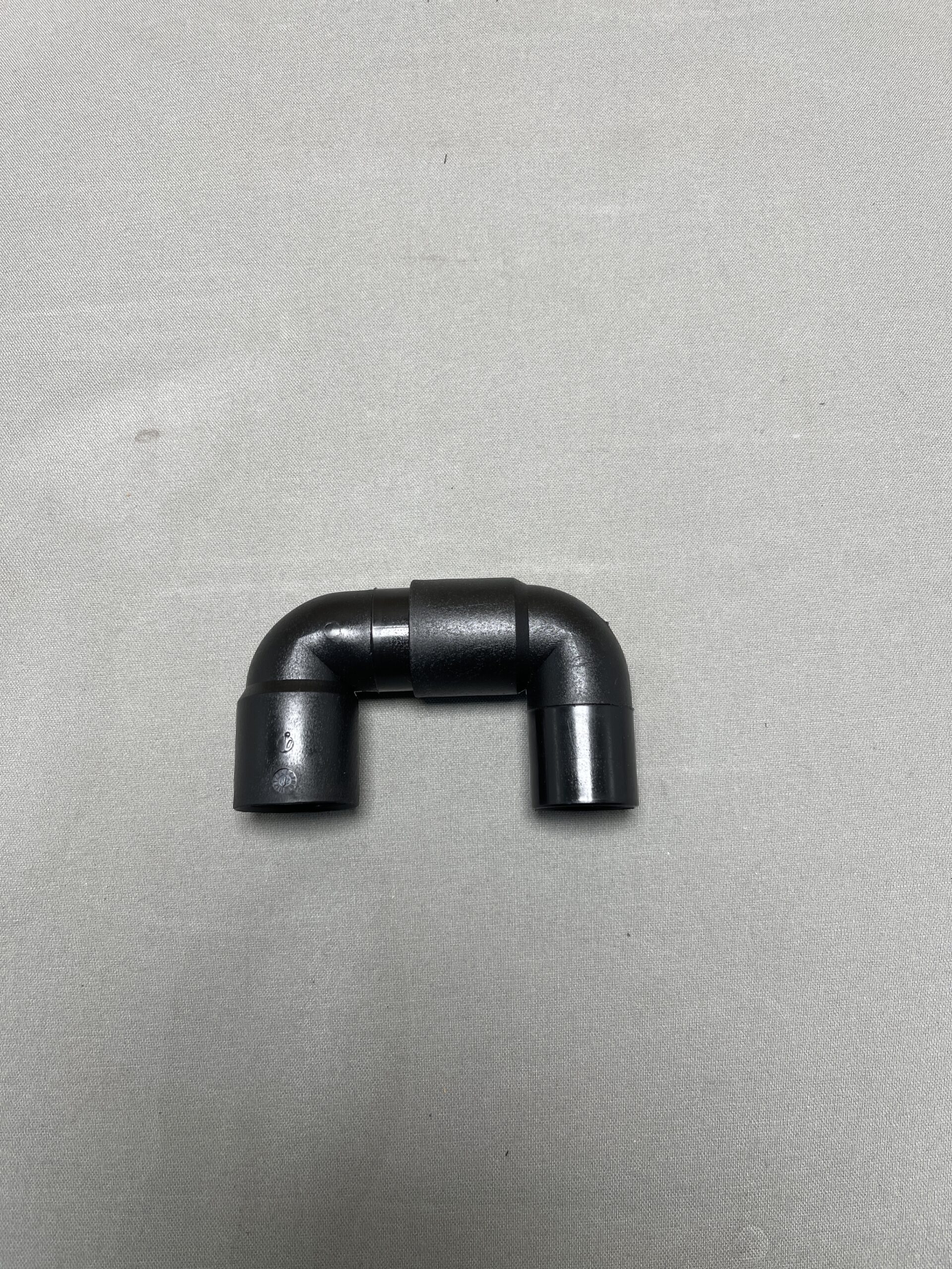 Reich L-Rohrformstück Steckwinkel 90° 2er-Set schwarz