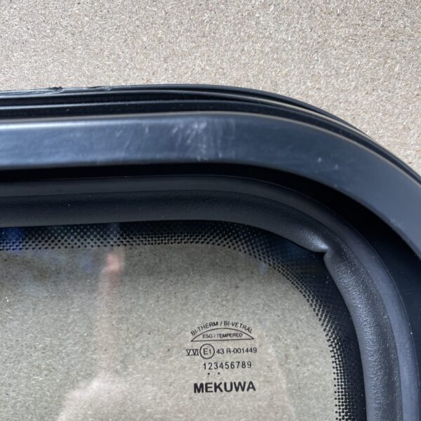 Mekuwa Echtglas Ausstellfenster 800x450mm