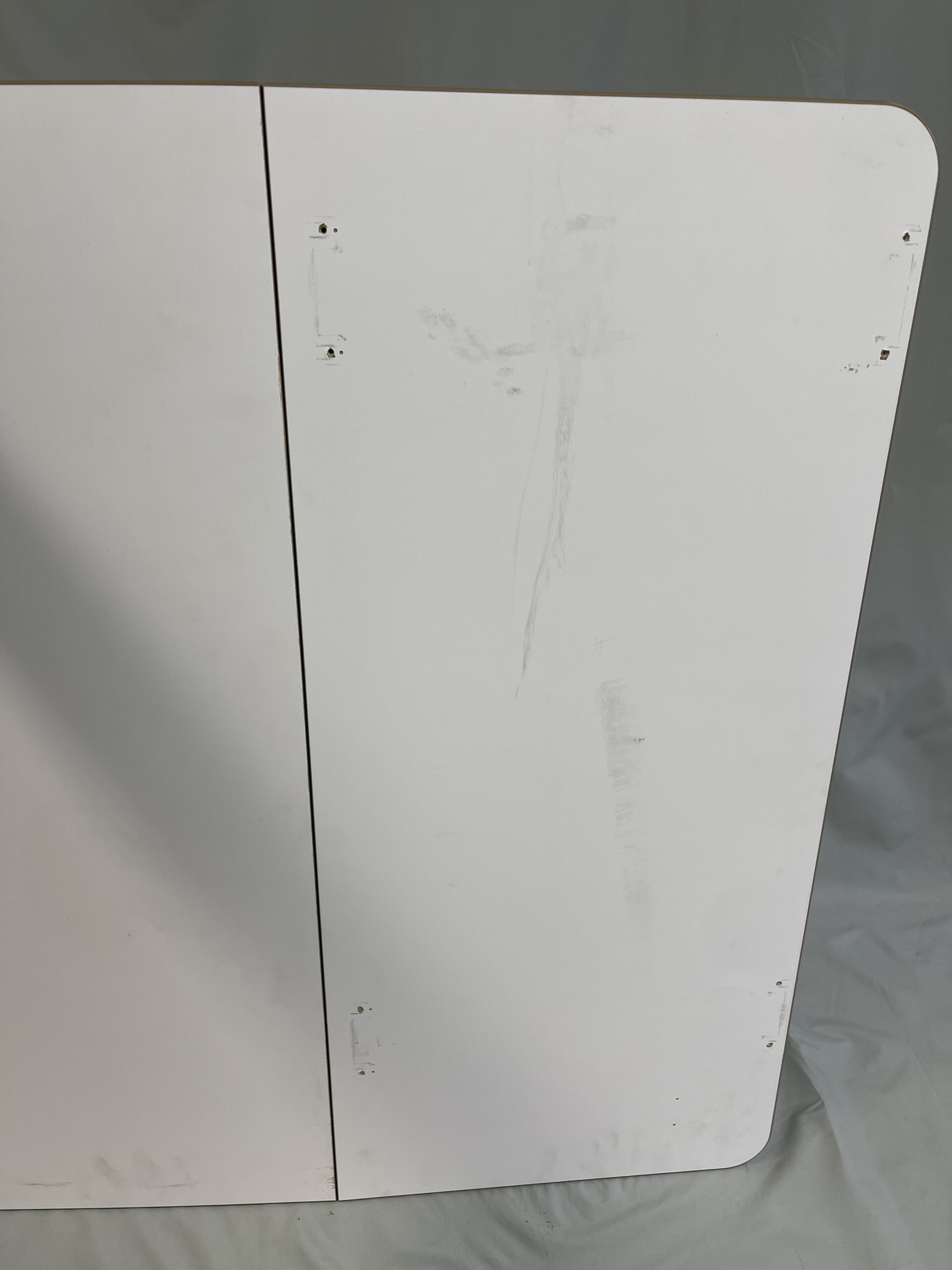 Klappere Tischplatte 76x58 cm weiß