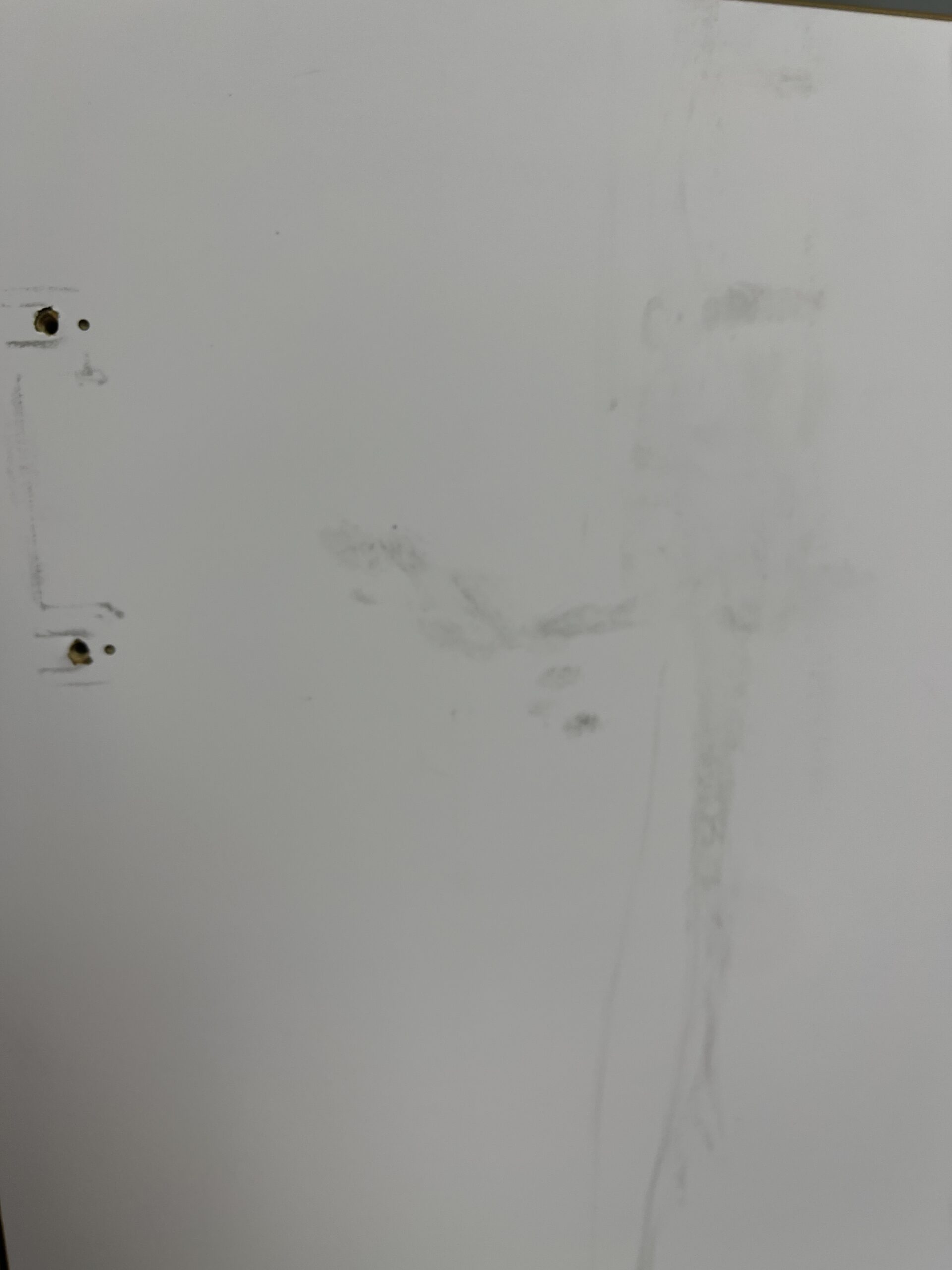 Klappere Tischplatte 76x58 cm weiß