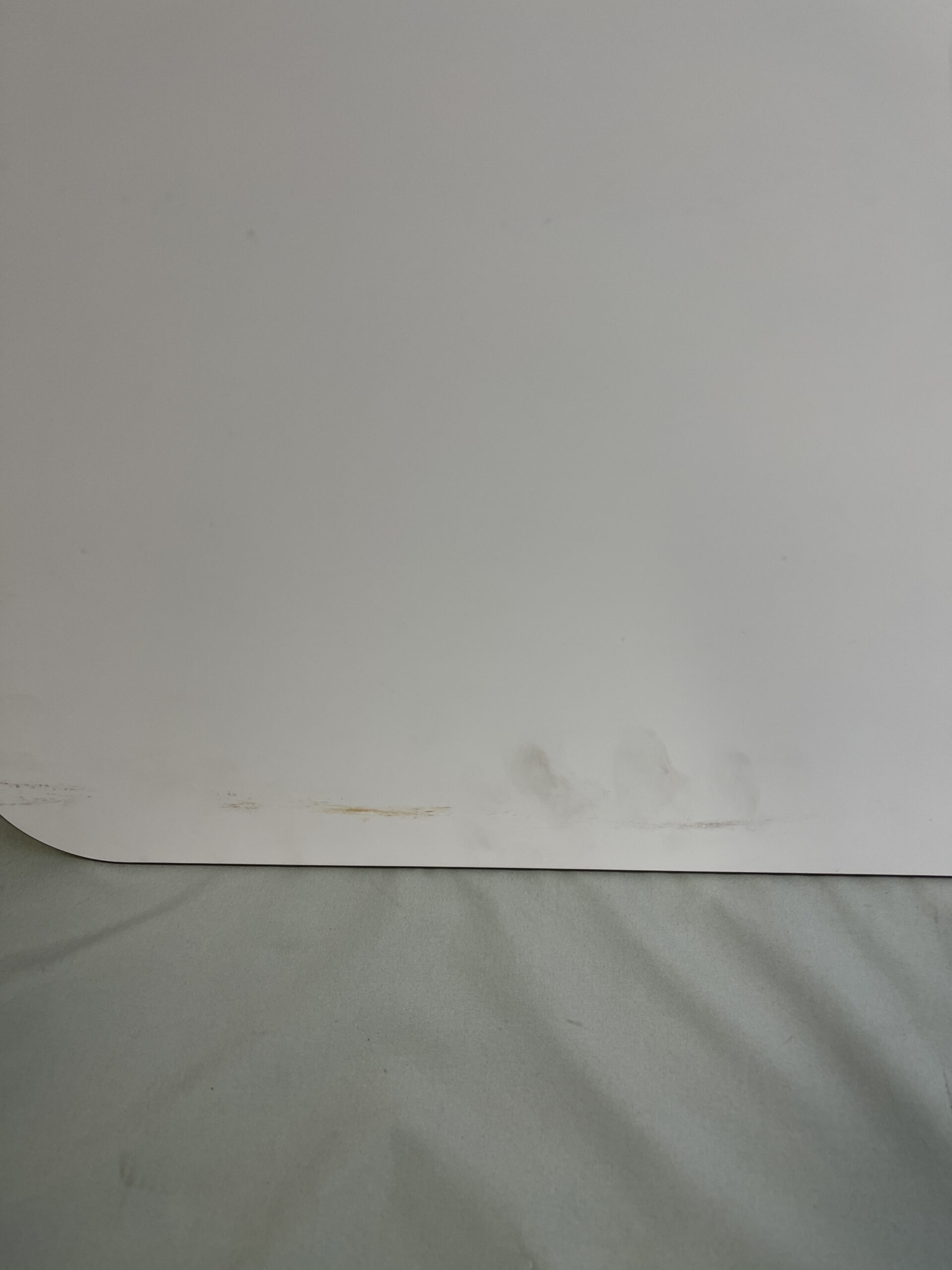 Klappere Tischplatte 76x58 cm weiß