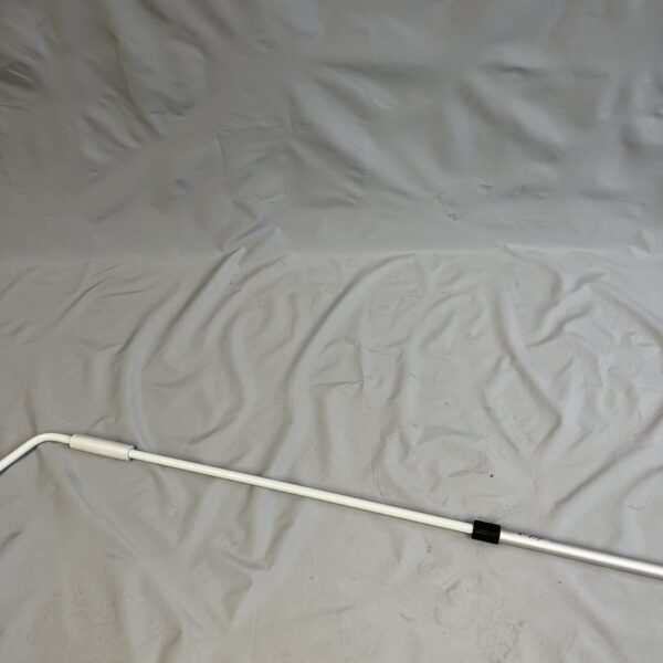 Markisenkurbel Thule silber/weiß ausziehbar 140cm bis 200cm