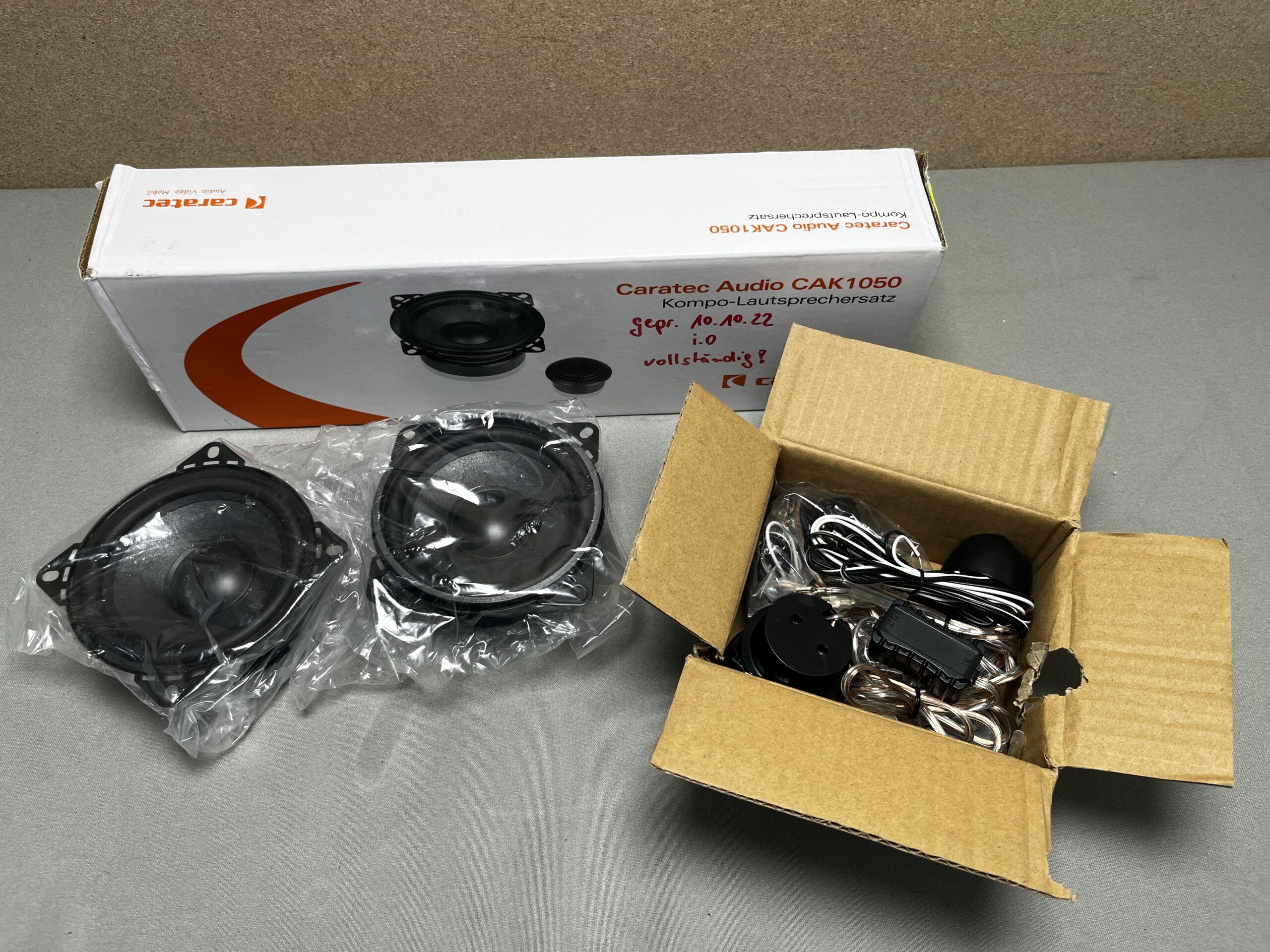 Caratec Audio CAK 1050 Kompo Lautsprechersatz