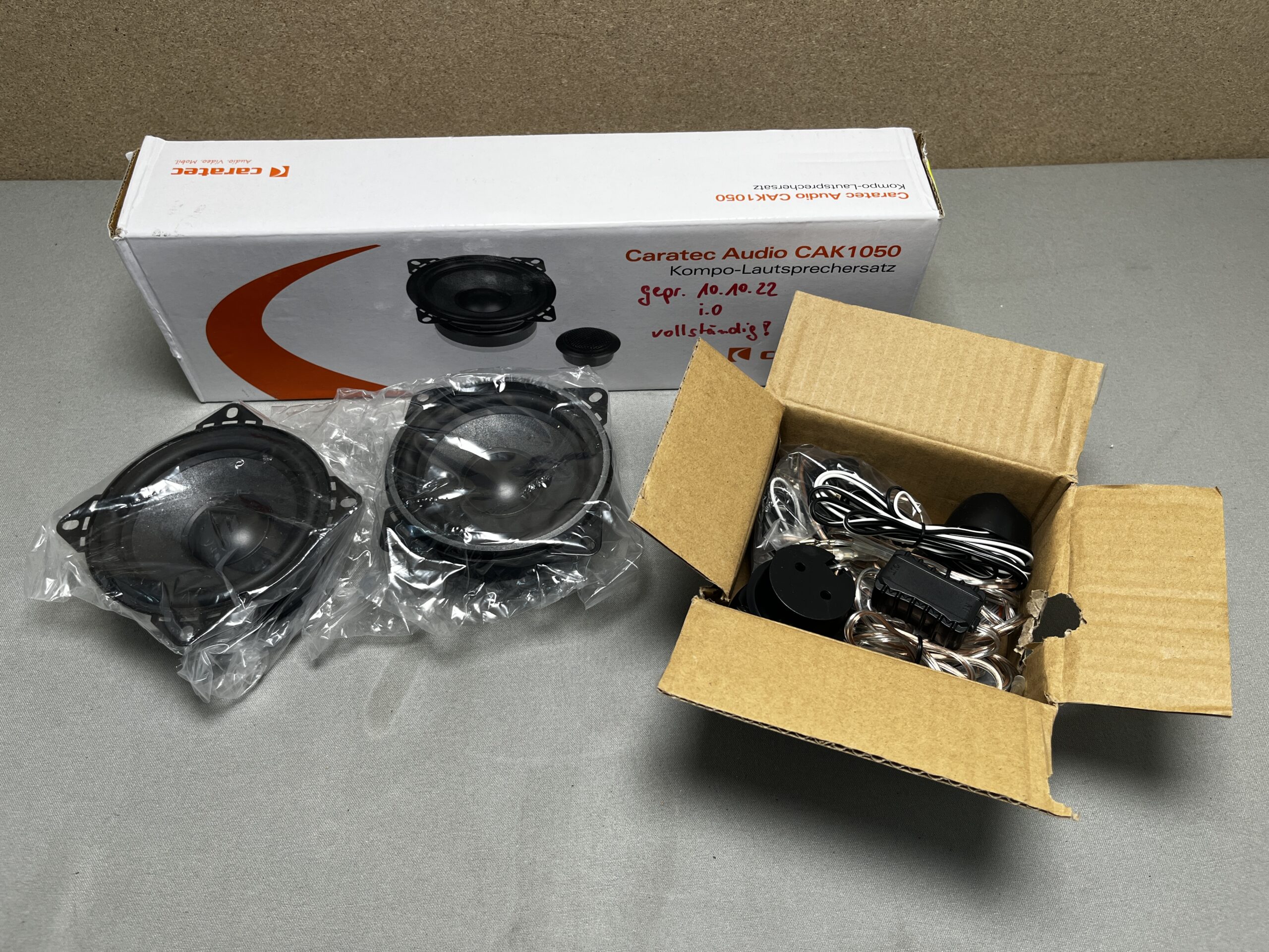 Caratec Audio CAK 1050 Kompo Lautsprechersatz